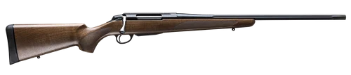 Tikka T3x Hunter 350 Legend, 20" Fluted Threaded Barrel, Blued Drilled & Tapped Steel Receiver, Walnut Stock, 3rd