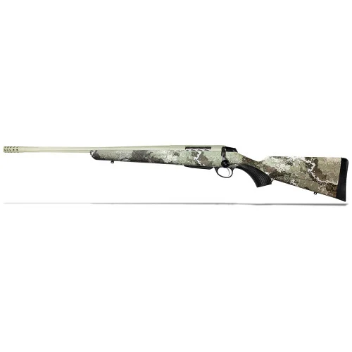 Tikka T3x Lite 6.5 PRC, 24.3" Threaded Barrel, Veil Alpine Camo, Left Hand, 3rd