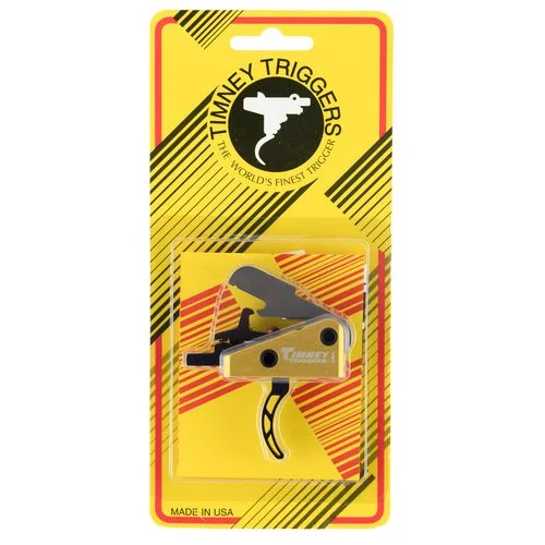 Timney Triggers 661S Competition Trigger with Small Pin AR-15 Single-Stage Skeletonized Curved 3.00 lbs