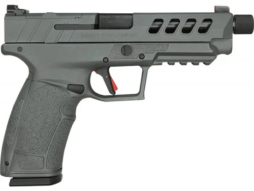 Tisas PX-9 Tactical 9mm, 5.1" Barrel, Nightstalker Grey, 20rd