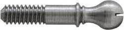 Top jaw screw, 1/4-20 thread, slotted