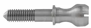 Top Jaw Screw, 5-.8mm threads, with hole and slot, for David Pedersoli Kentucky Rifle & Pistol flintlocks.