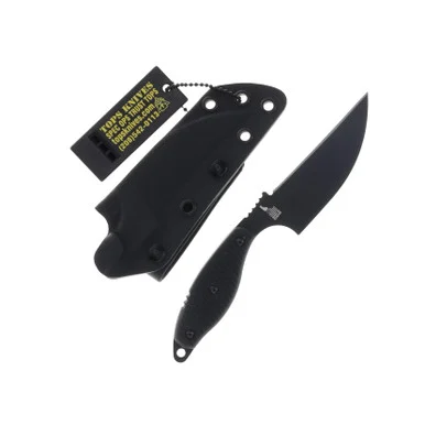 TOPS Knives Unzipper Fixed Blade 4.25in Plain G10 Pikal Style TPUNZ01