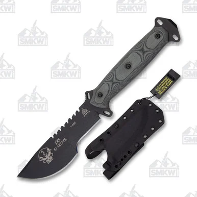 TOPS SXS Skullcrushers Xtreme Sidekick 5.25in Plain Black Clip Point TPSXS01