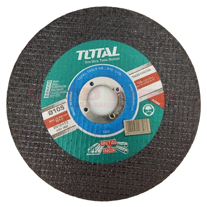 Total TAC2211001SA Cutting Disc 4″ for Metal and Inox (Stainless)