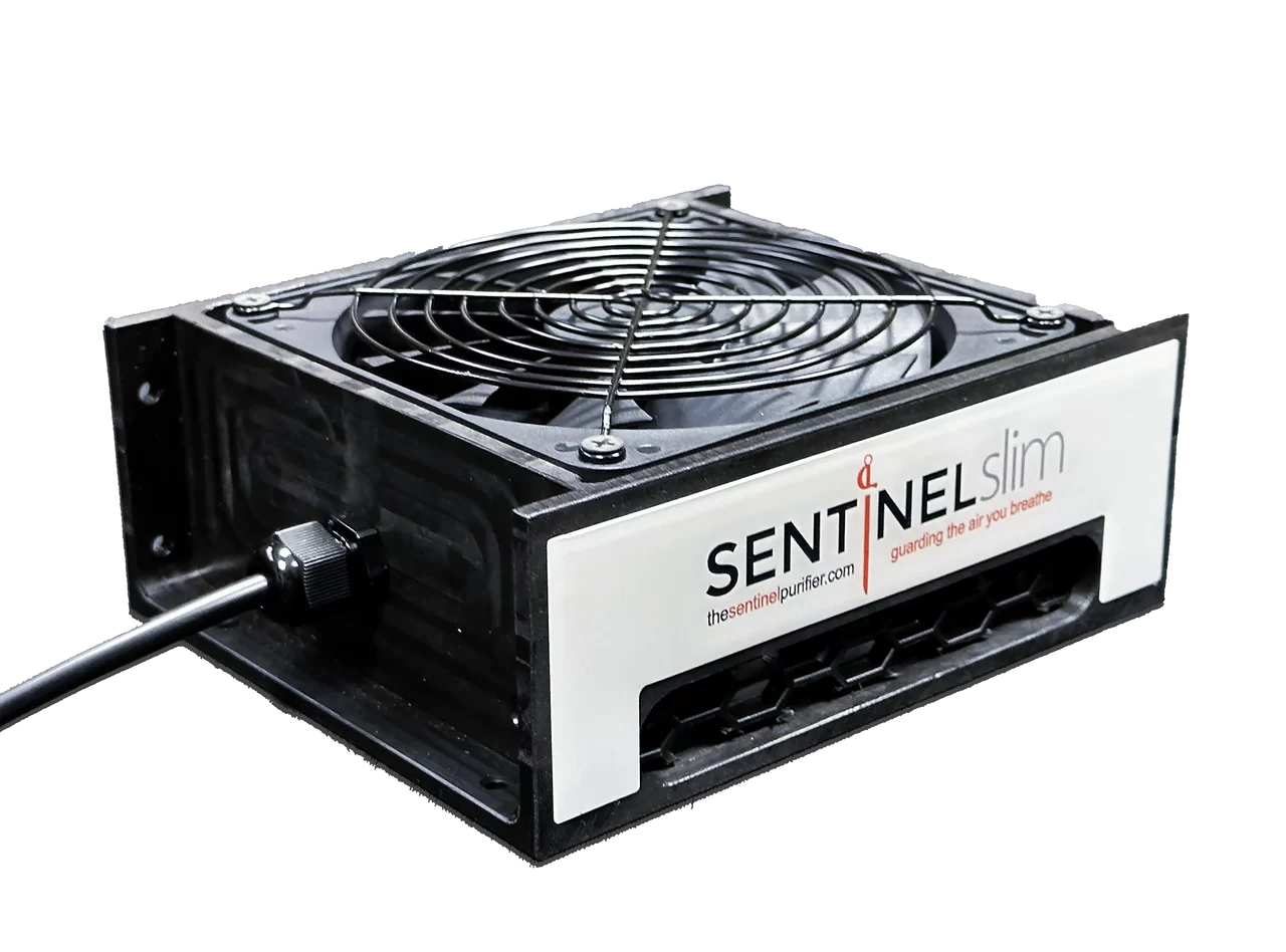 Toxic Suppression Sentinel Slim Air and Surface Sanitizer, 100 CFM Console Mount