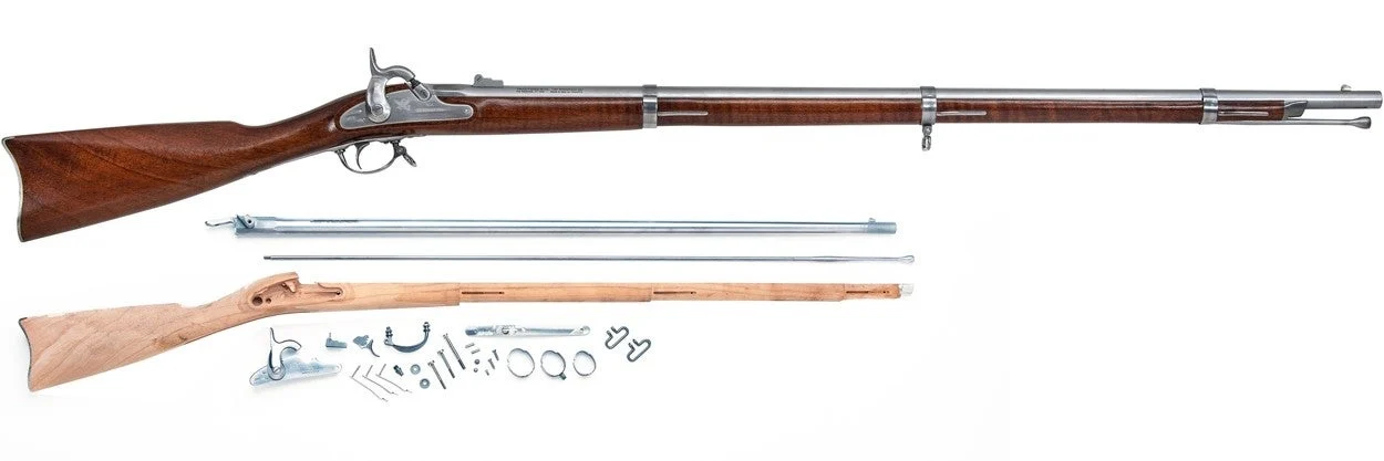 Traditions™ 1861 Springfield Rifled Bore Musket Kit - .58 Cal - KR6186100