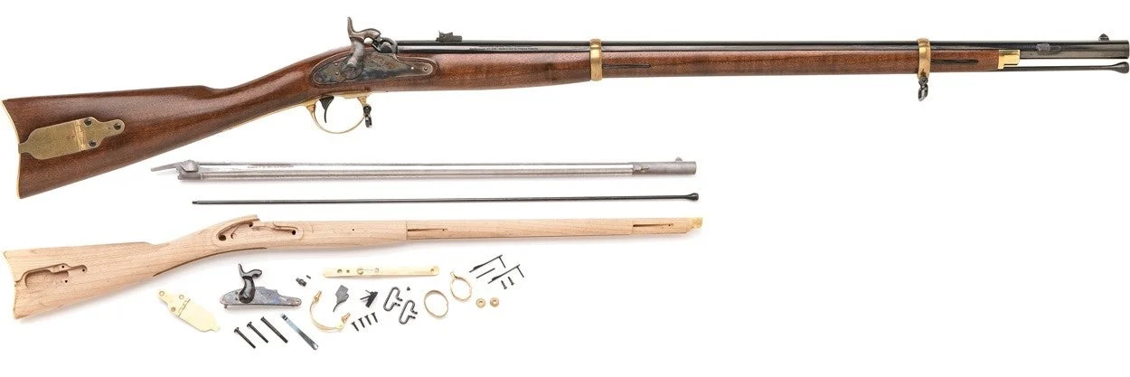 Traditions™ 1863 Zouave Rifled Bore Musket Kit - .58 Cal - KR6186306