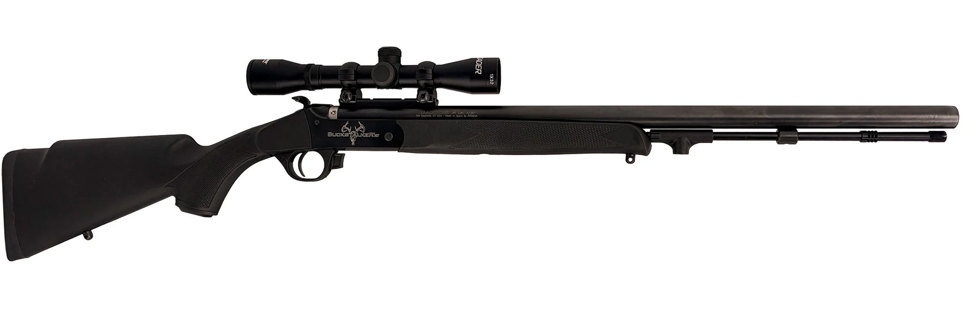 Traditions™ Buckstalker XT Muzzleloader Rifle - .50 Cal 1x32mm Scope - R16-72000840