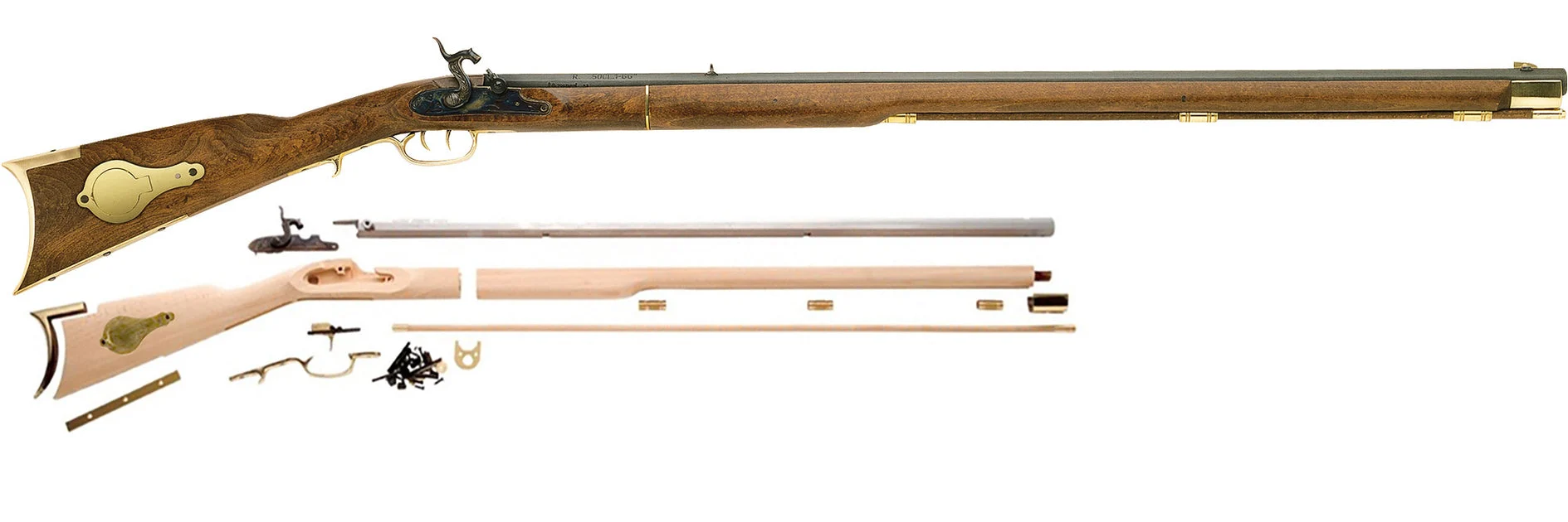 Traditions™ Deluxe Kentucky Rifle Kit - .50 Caliber Percussion - KRC52306