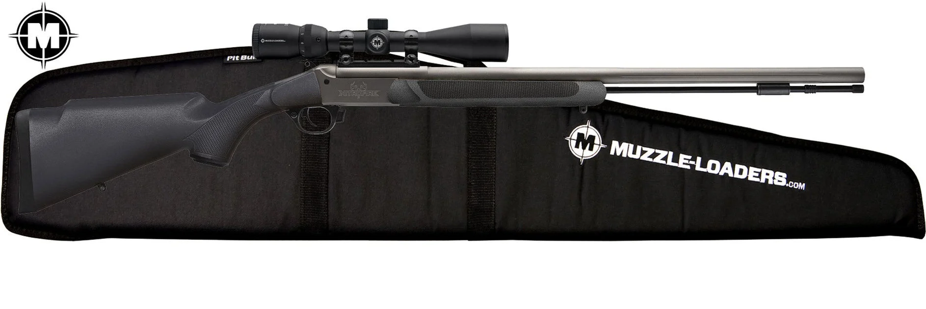 Traditions™ NitroFire VAPR Muzzleloader Scope Combo - .50 Cal Black & Cerakote - CR5-84110440