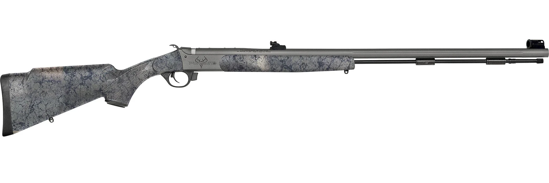 Traditions Pursuit XT LDR Muzzleloader Rifle - Desert Web with Peep Sight - 30" Cerakote™ Barrel - R796604437WAWP