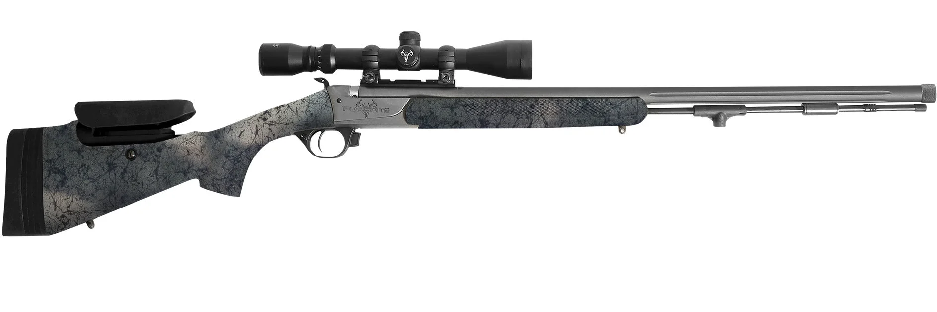 Traditions Pursuit™ XT Pro Series Muzzleloader Rifle - .50 Cal Tungsten CeraKote™ 26" Barrel - Traditions Scope- R53-746604537