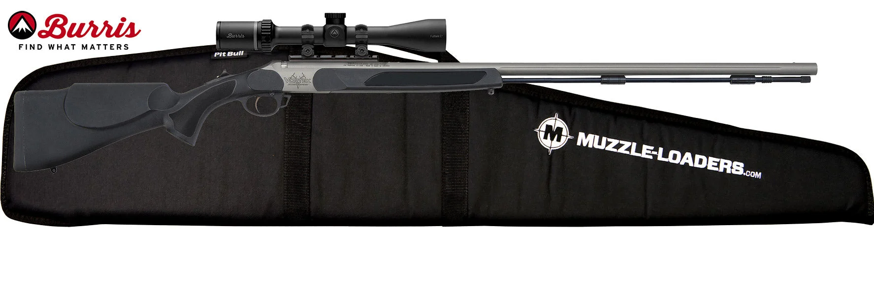 Traditions Vortek StrikerFire VAPR™ LDR - .50 Cal Burris™ Scope Combo Cerakote™ Barrel - R5-59110460BFC