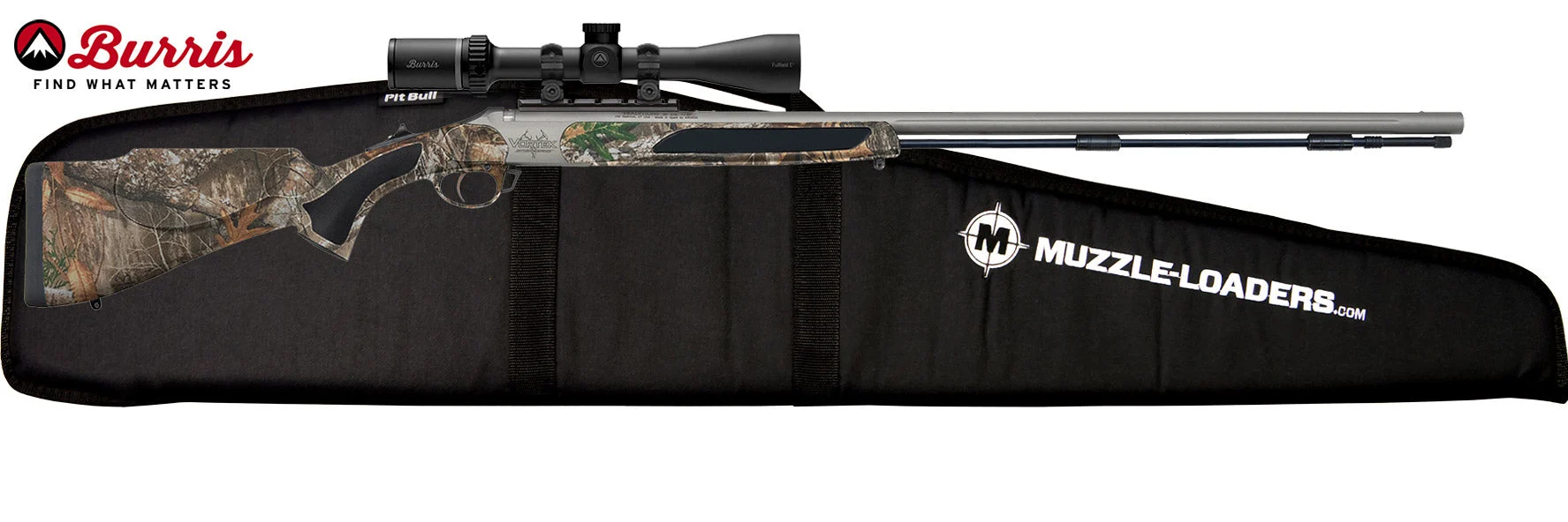 Traditions™ Vortek StrikerFire VAPR LDR - .50 Cal Burris™ Scope Package Realtree Edge™ Camo - R5-591104621BFC