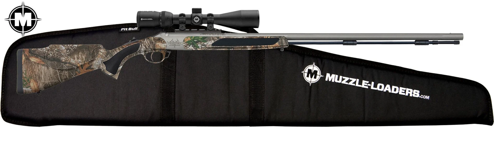 Traditions™ Vortek StrikerFire VAPR™ LDR - .50 Cal Scope Package Realtree Edge™ Camo - R5-591104621MZ