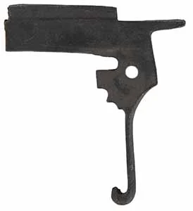 Trigger, front, tempered steel, for #TR-LR-1710 double set triggers, uses flat front trigger spring