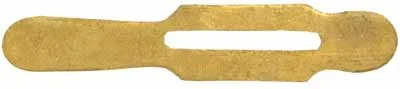 Trigger Plate Only, Brown Bess Musket, wax cast brass