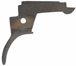 Trigger, rear in the style of John Amos, tempered steel, for #TR-LR-BEDFORD double set triggers