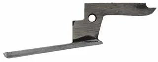 trigger, rear, tempered steel, for #TR-Jaeg double set triggers