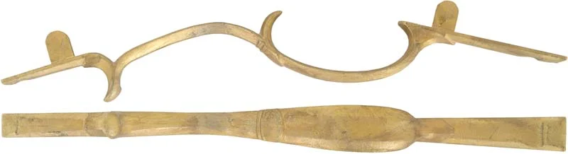 Triggerguard, Bedford County, Pennsylvainia,wax cast brass