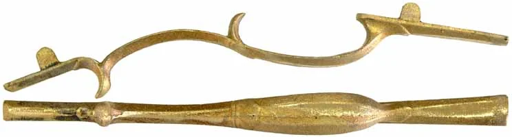 Triggerguard, Bedford County, sand cast brass
