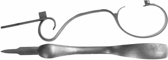 Triggerguard Classic English Style, wax cast steel