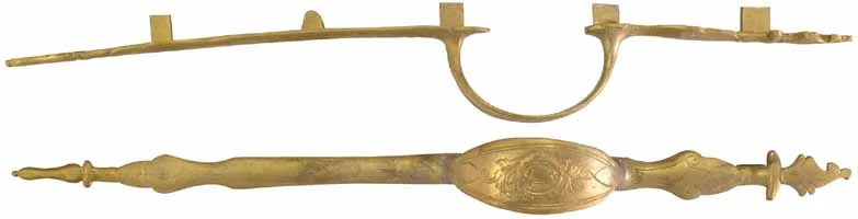 Triggerguard, French Fusil Fin Trade Gun, brass