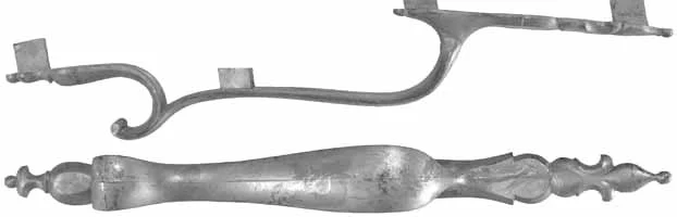 Triggerguard, Jaeger Rifle, wax cast steel