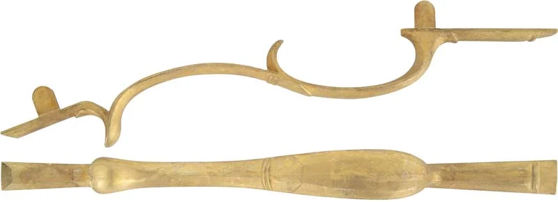 Triggerguard, John Armstrong, Maryland, wax cast brass