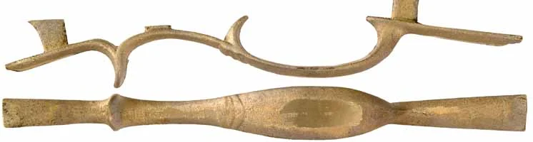 Triggerguard, John Phillip Beck Lebanon Style, sand cast brass