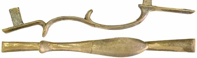 Triggerguard, Lancaster or Lebanon County Style, sand cast brass