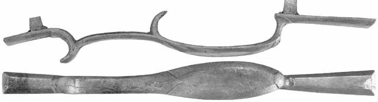 Triggerguard, Reading, Berks County, sand cast nickel silver