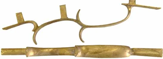 Triggerguard, Vincent Rifle, wax cast brass