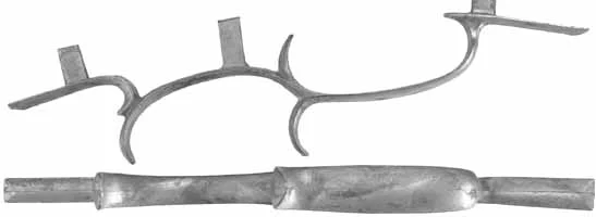 Triggerguard, Vincent Rifle, wax cast steel