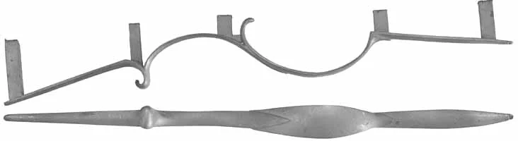 Triggerguard, Virginia Style, wax cast steel