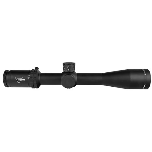 Trijicon Credo 1-6X24 First Focal Plane FFP, Green MRAD Segmented Circle, 30mm Tube, Matte Black, Low Capped Adjusters