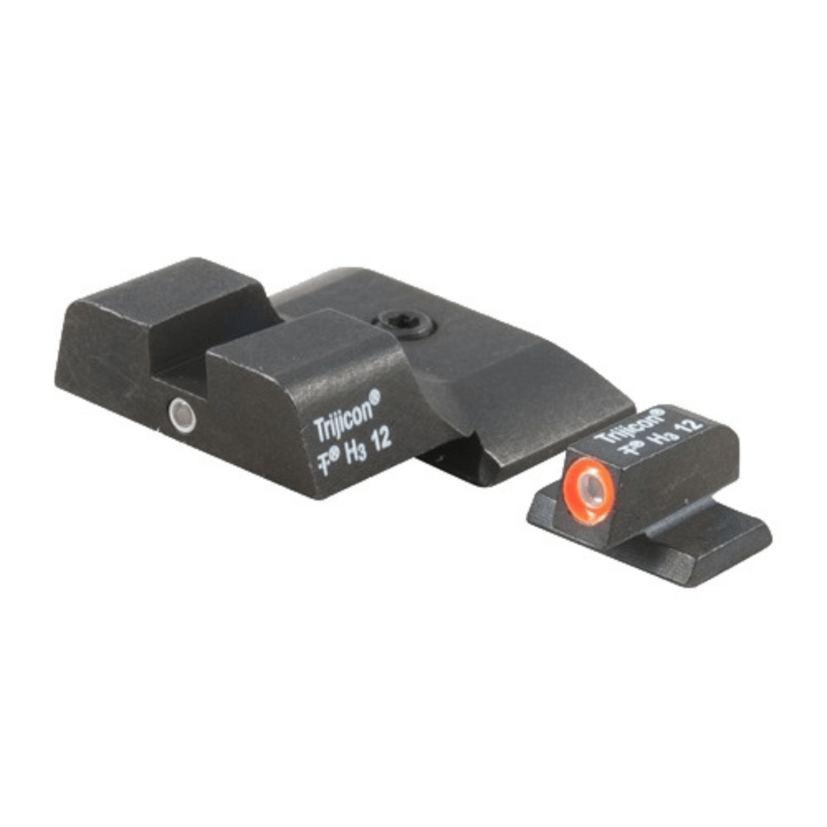 Trijicon HD Night Sights, Green/Tritium Orange Outline Front Sight Smith & Wesson M&P Shield/M&P Shield Plus – 600722