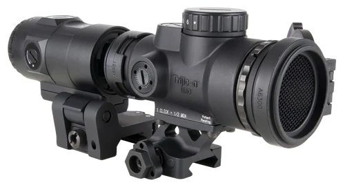 Trijicon MRO SD Combo, Red Dot with 3X Magnifier, 25mm Objective, 2 MOA Dot, Matte Finish, Black, Full Co-Witness Mount