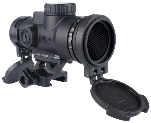 Trijicon MRO SD Patrol, Red Dot, 25mm Objective, 2 MOA Dot/68 MOA Segmented Circle, Matte Finish, Black, Lower 1/3 Co-Witness Mount