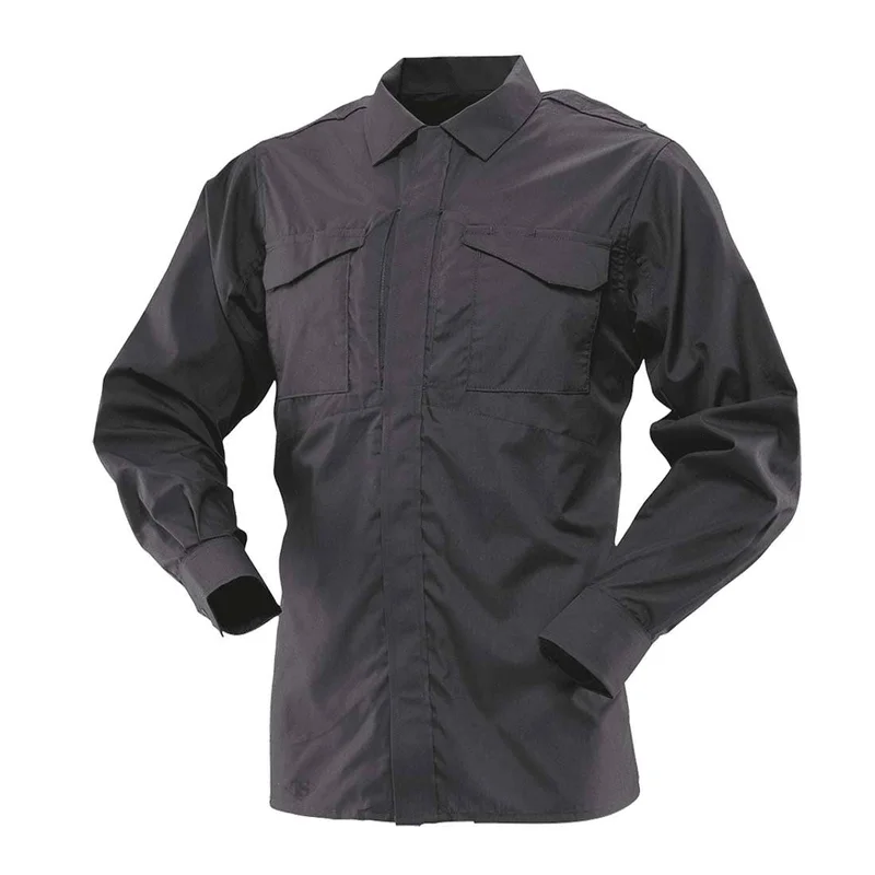 Tru-Spec 1051 Black Men’s Ultralight Long Sleeve Uniform Shirt