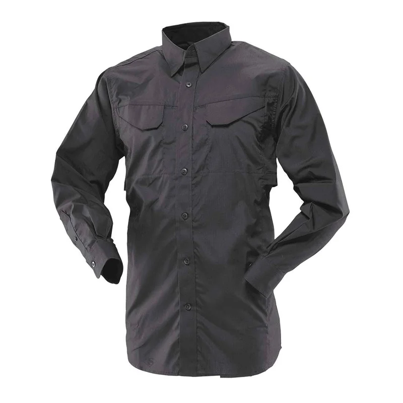 Tru-Spec 1101 Black Men’s Ultralight Long Sleeve Field Shirt