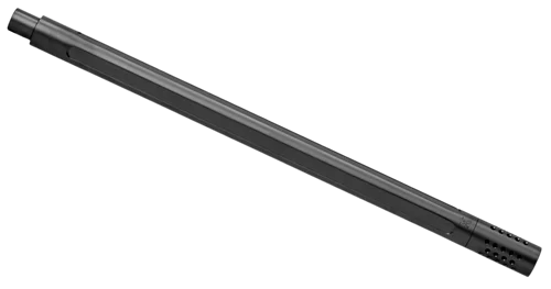 True Precision Rimfire Barrel, 22 LR, Fluted, Bull Profile, Threaded, Multi-Port Compensator, Fits 10/22, TiCN Finish, Copper