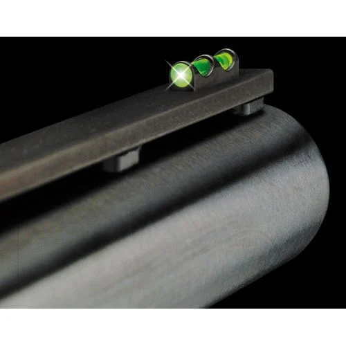 Truglo TG947AGM Long Bead Ithaca, Remington, SKB, Weatherby Orion Fiber Optic Green 6-48 Bead Thread Black