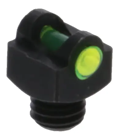 TruGlo TGTG954AG StarBrite Deluxe BeadBlack | Green Fiber Optic Front Sight 6-48″ Threads