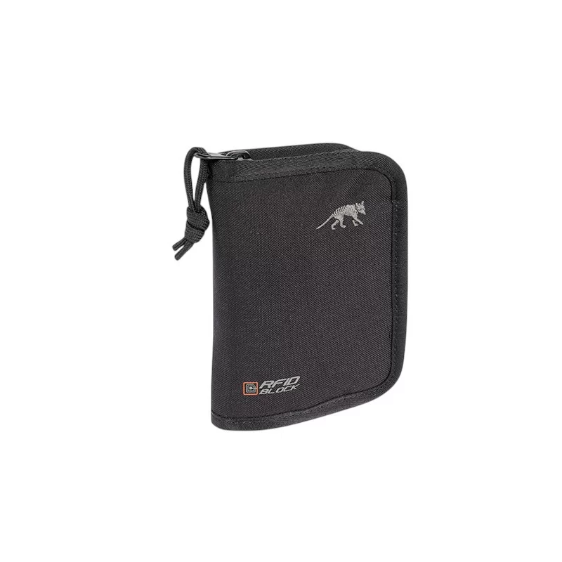 Tt Wallet Rfid B Black Wallet W/ All-Around Security Zip, Rfid