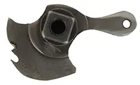 Tumbler, tapped 6-40, cut for fly, tempered