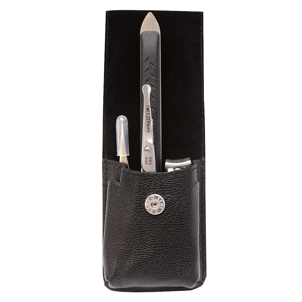 Tweezerman GEAR 4-Piece Essential Grooming Kit