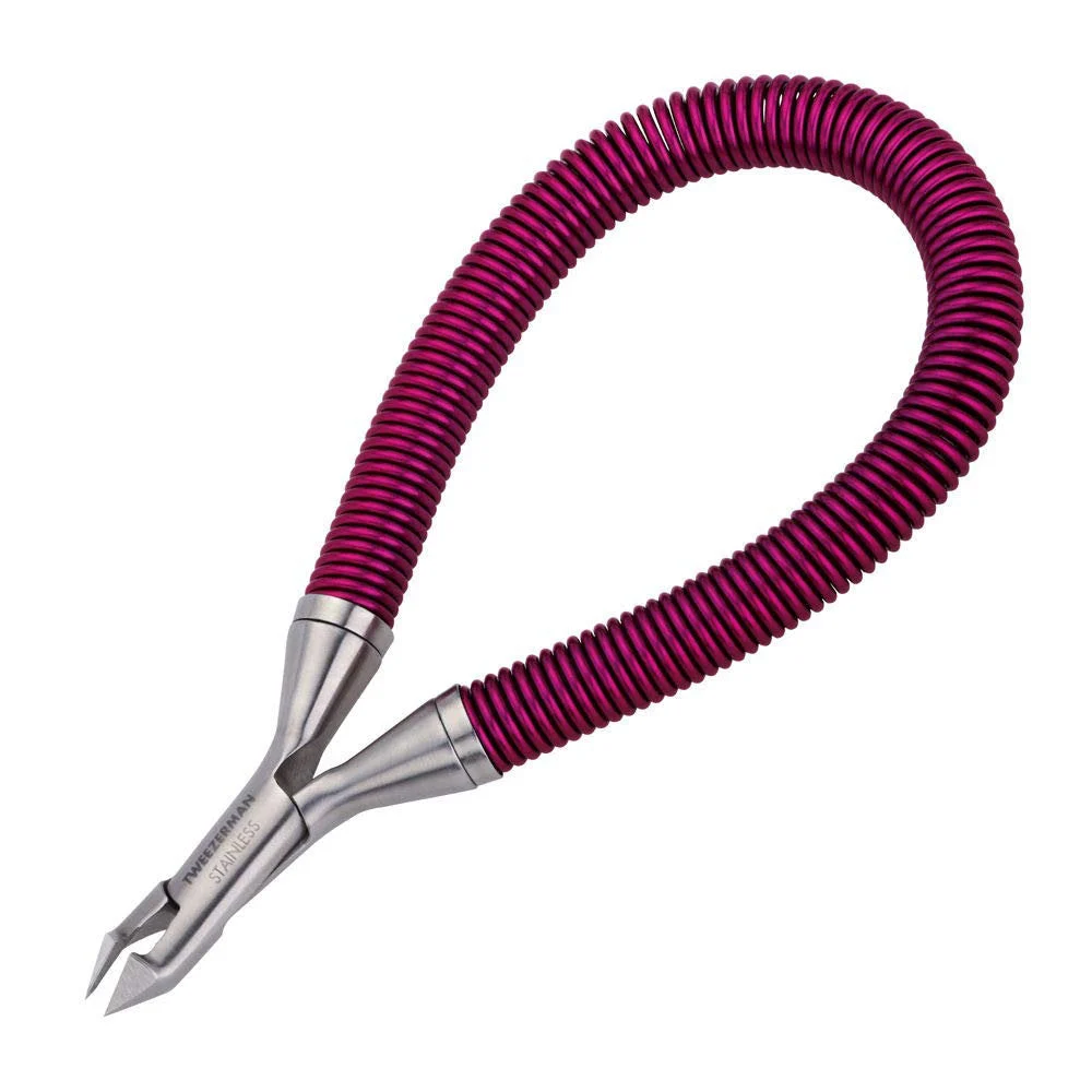 Tweezerman Grip and Snip Spiral Spring Cuticle Nipper