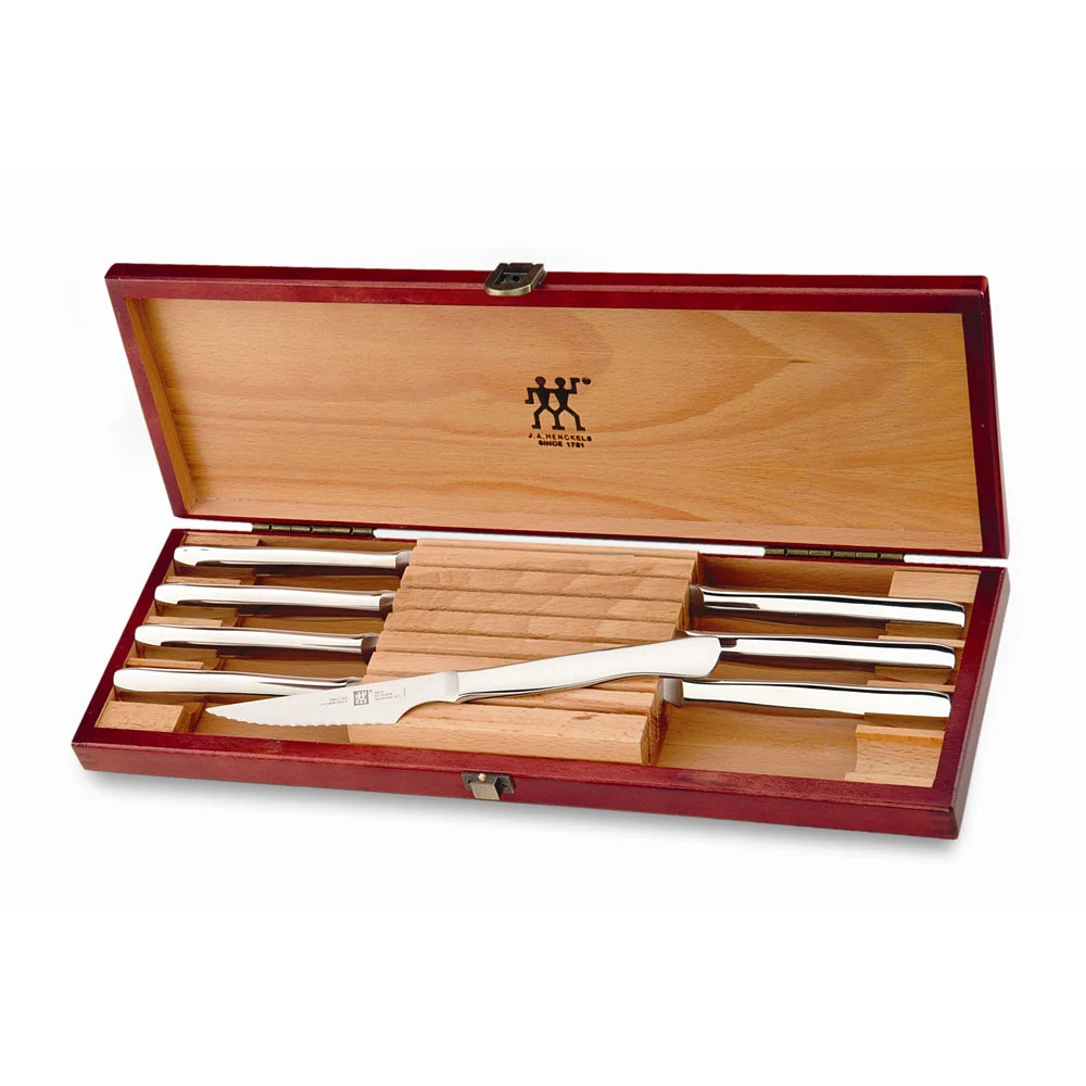 TWIN Stainless Steel 8-Piece Steak Set by Zwilling J.A. Henckels
